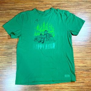 LIFE IS GOOD - Mens Happy Hour Shirt